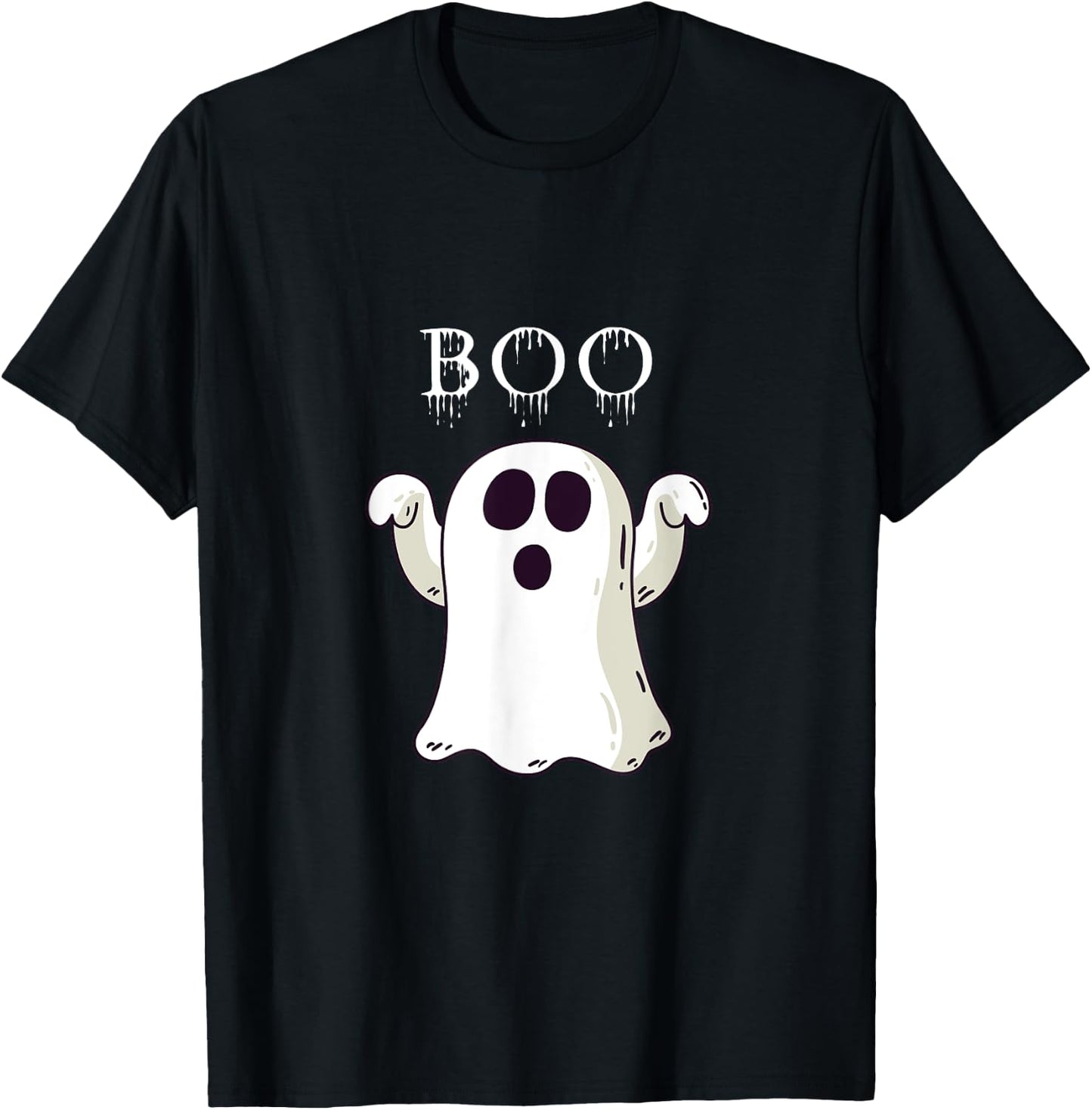 Boo Halloween T-Shirt - T-Shirt | Black