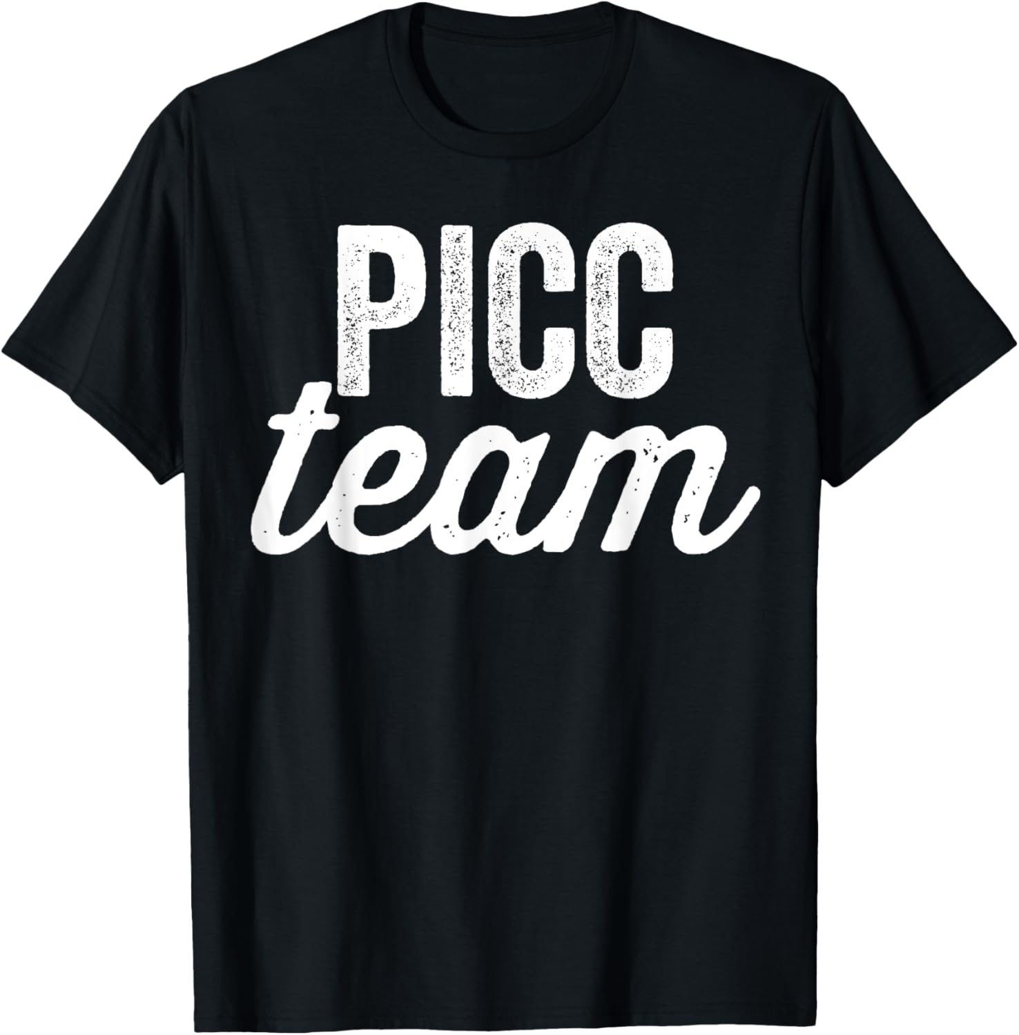 Vascular Access Team PICC IV Nursing Student Nurse Life T-Shirt - T-Shirt | Black