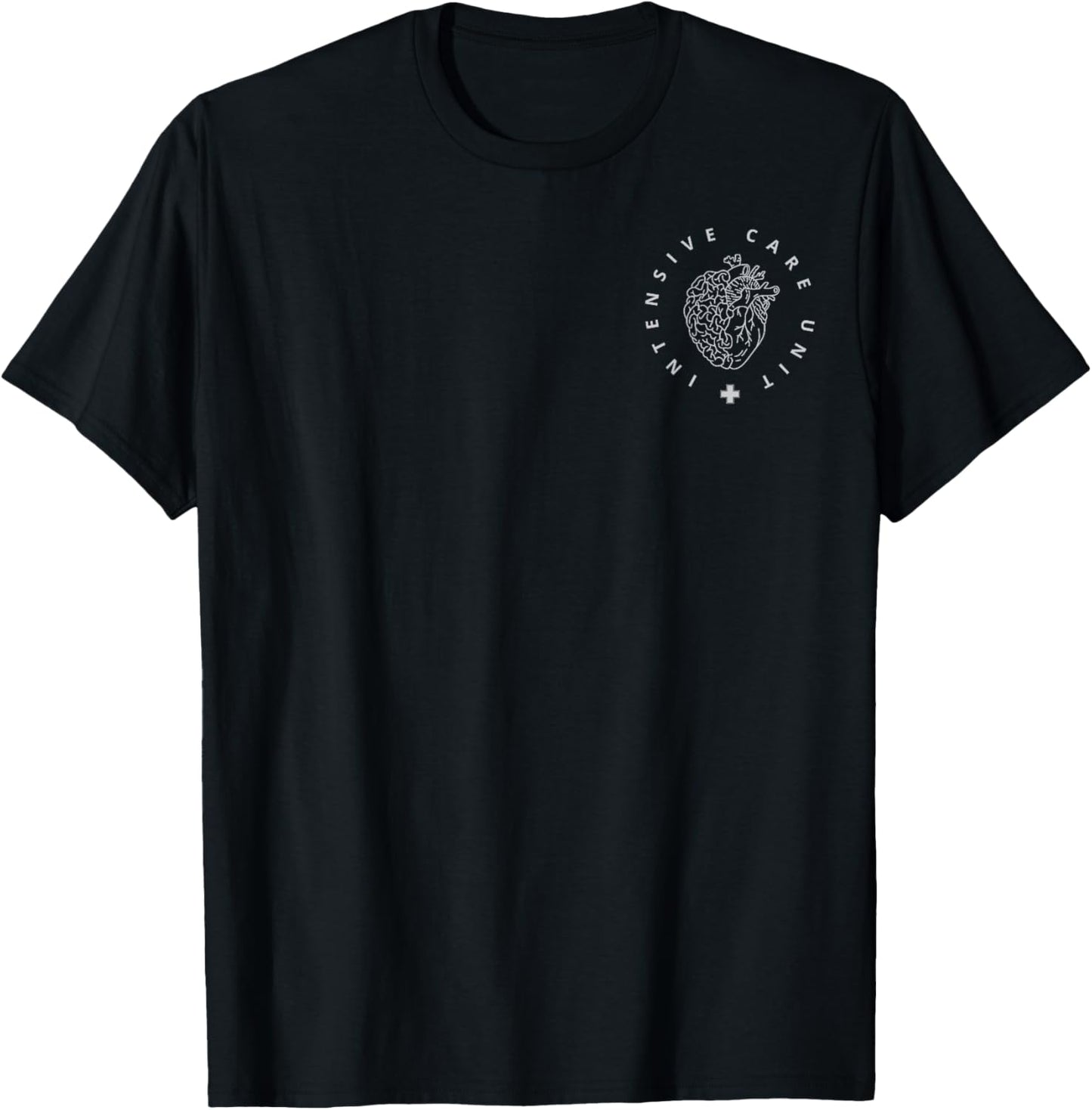 ICU Registered Nurse Intensive Care Unit RN Staff ICU Nurse T-Shirt - T-Shirt | Black
