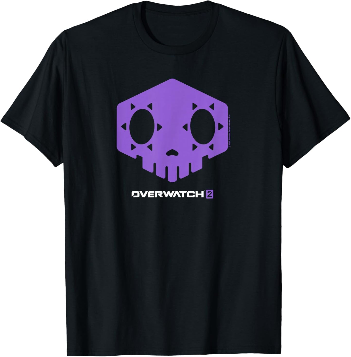 Overwatch 2 Sombra Icon Logo T-Shirt - T-Shirt | Black