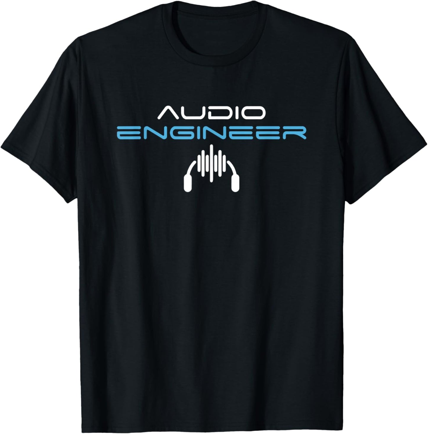 Audio Engineer | Music Musician | Sound Technician T-Shirt - T-Shirt | Black