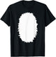 Animal Belly Chest Halloween Costume Bear, Deer, Skunk, Fox T-Shirt - T-Shirt | Black