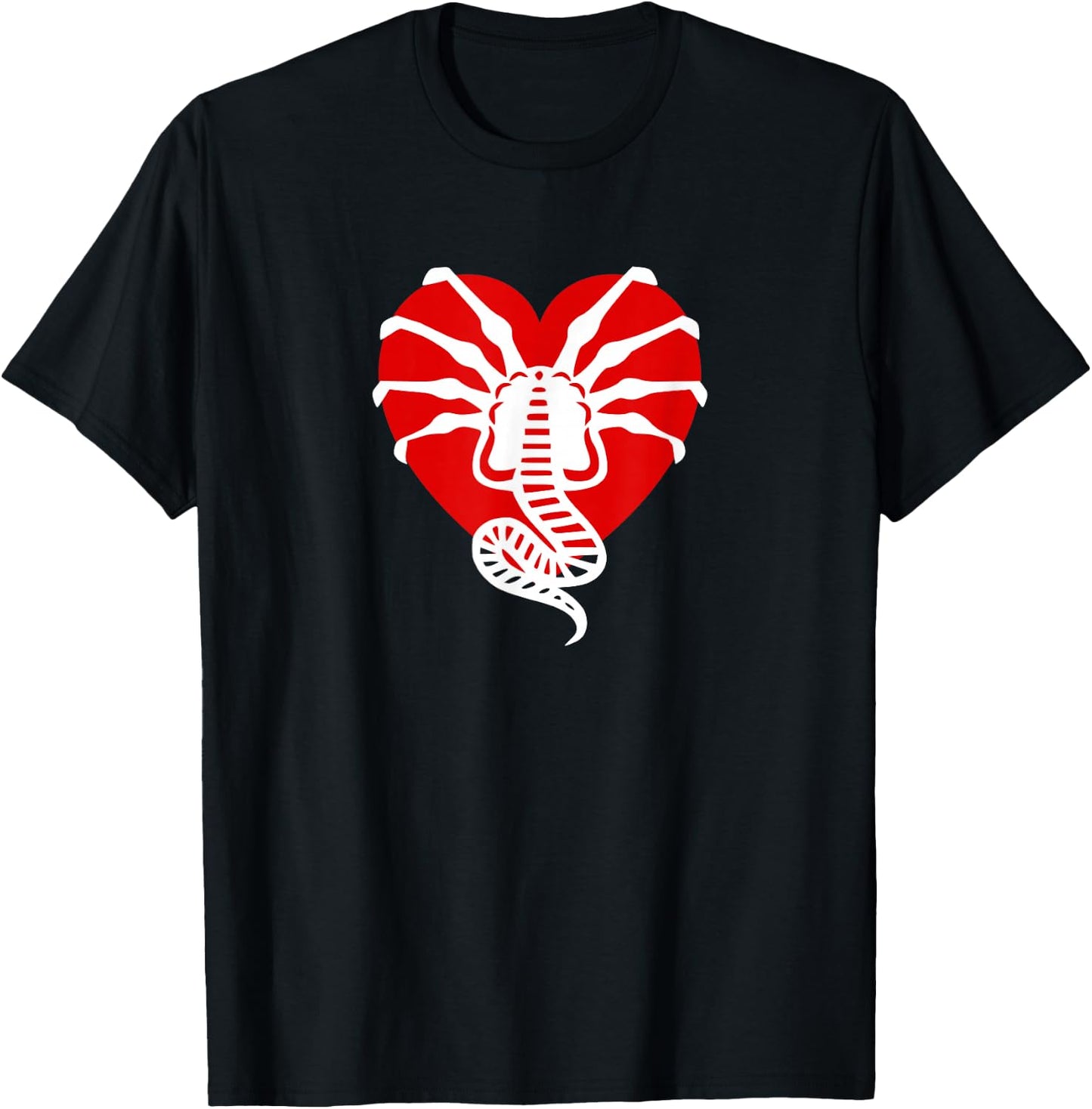 Xenomorph Love T-Shirt - T-Shirt | Black