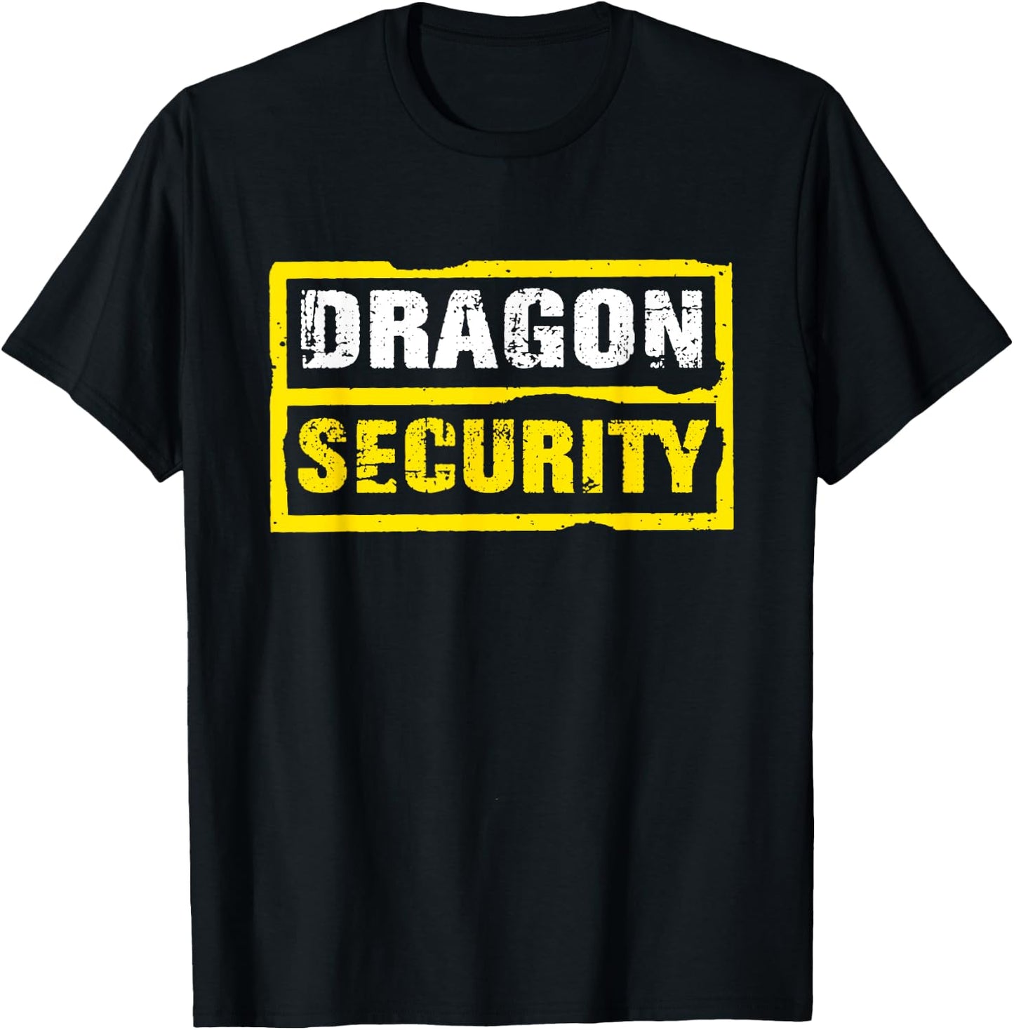 Halloween Adult Costume Dragon Security Dad Mom T-Shirt - T-Shirt | Black