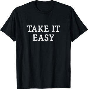 Take It Easy - Vintage Style T-Shirt - T-Shirt | Black