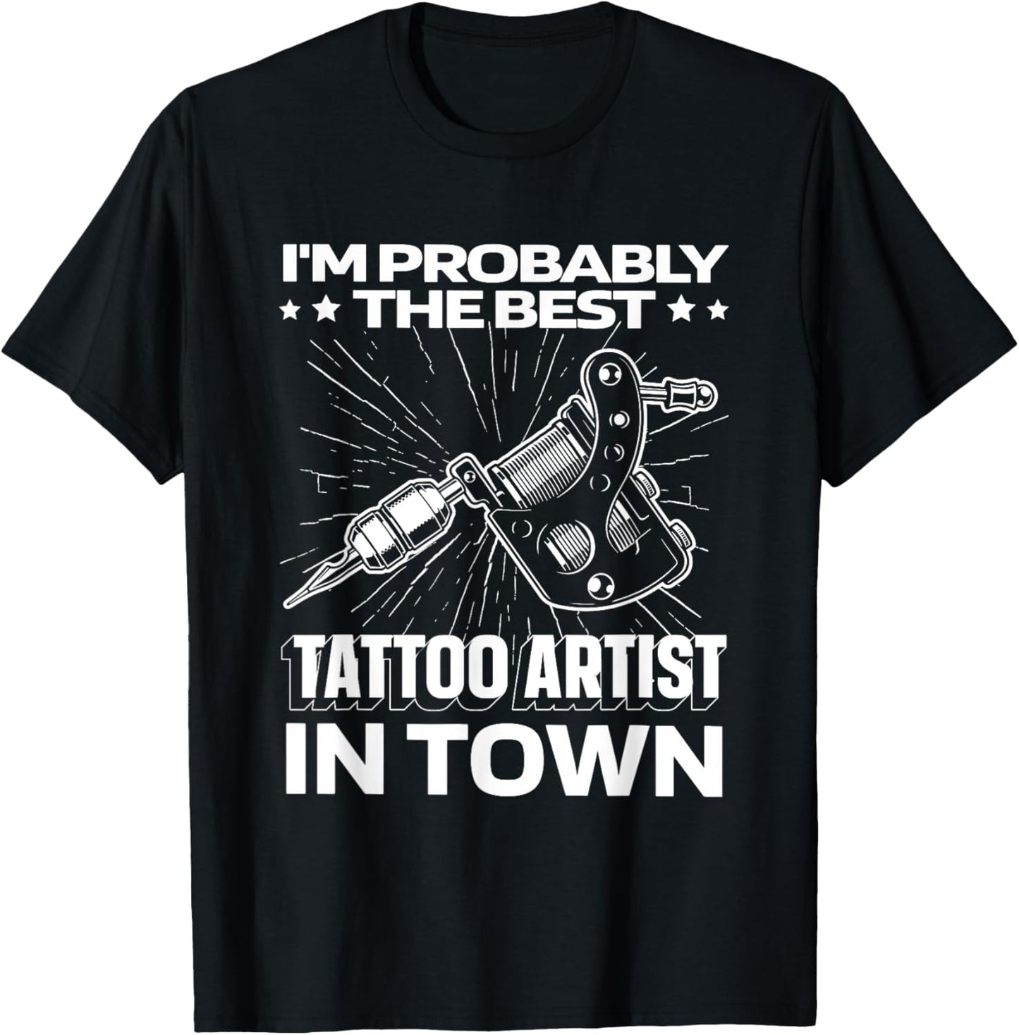 Tattooist Machine - Tattooer Tattoos Tattoo Artist T-Shirt - T-Shirt | Black
