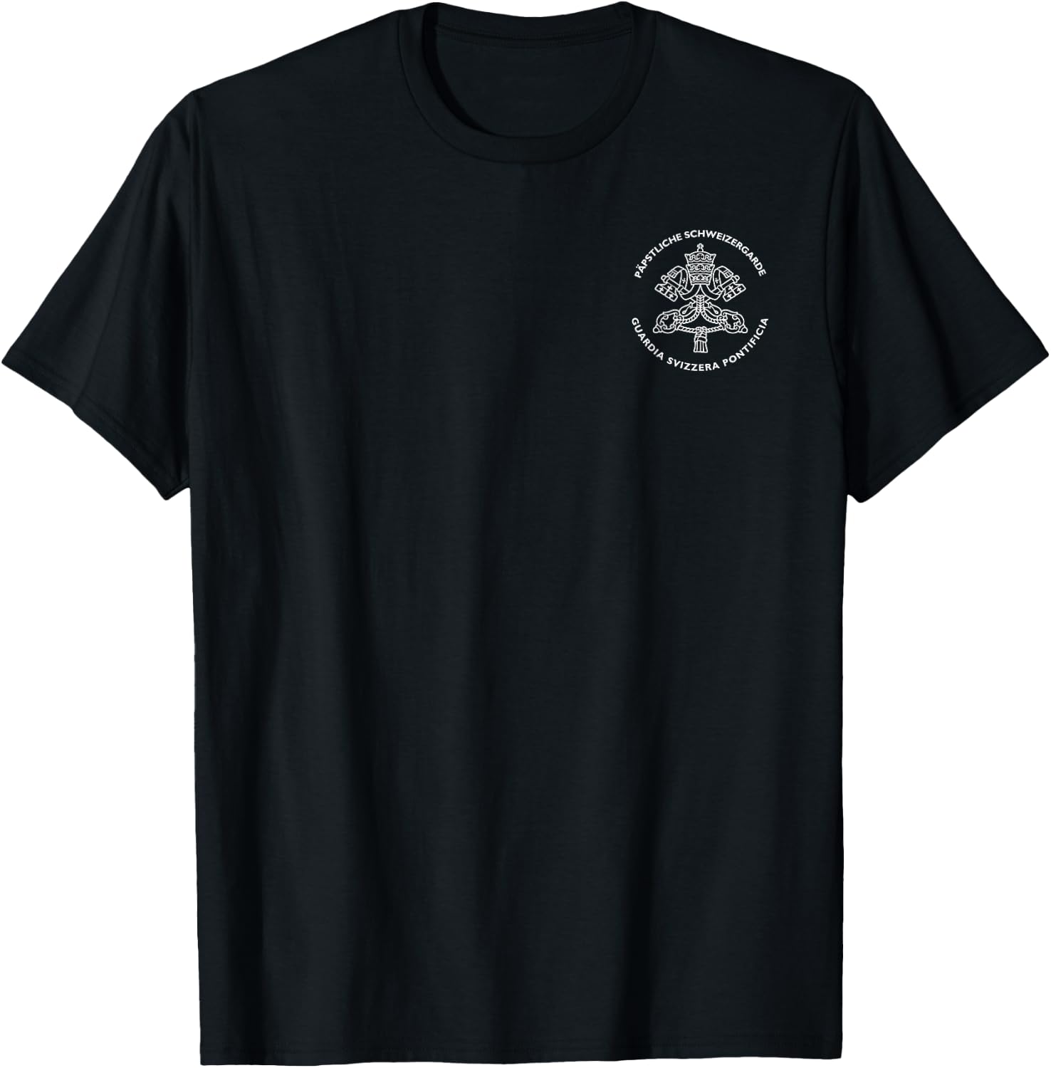 Vatican Swiss Guard Guardia Svizzera T-Shirt - T-Shirt | Black