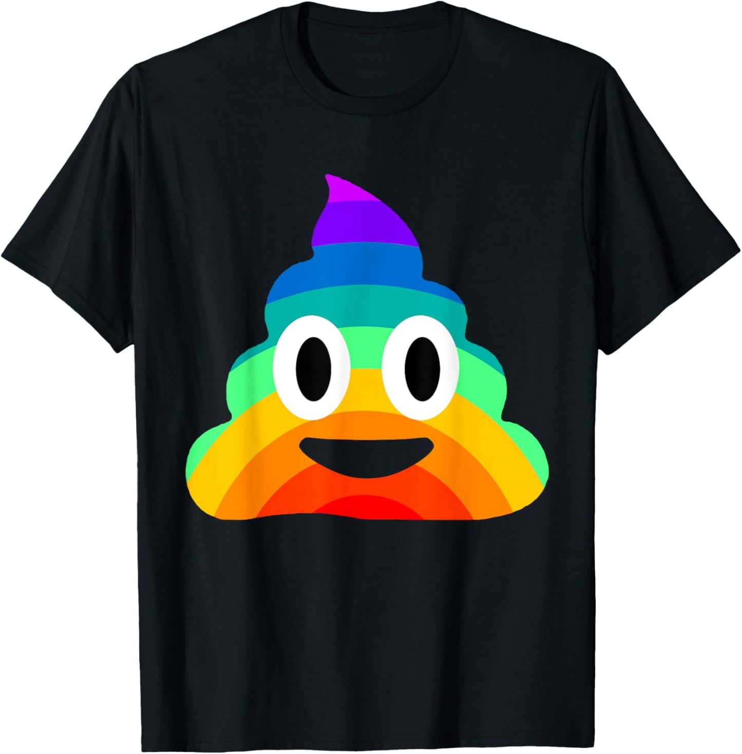 Wonderful Unicorn Rainbow Poop! Colorful Fun T-Shirt - T-Shirt | Black
