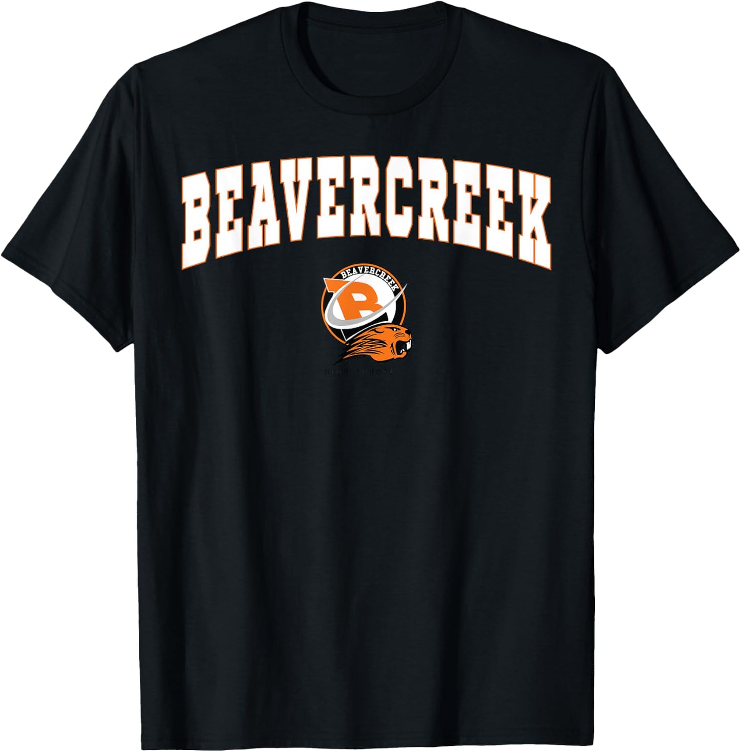 Beavercreek High School Beavers C2 T-Shirt - T-Shirt | Black