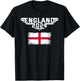 England 2024 Flag T-Shirt - T-Shirt | Black