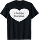 Chicken Marsala Heart Apparel | Funny Chickens Lover Design T-Shirt - T-Shirt | Black