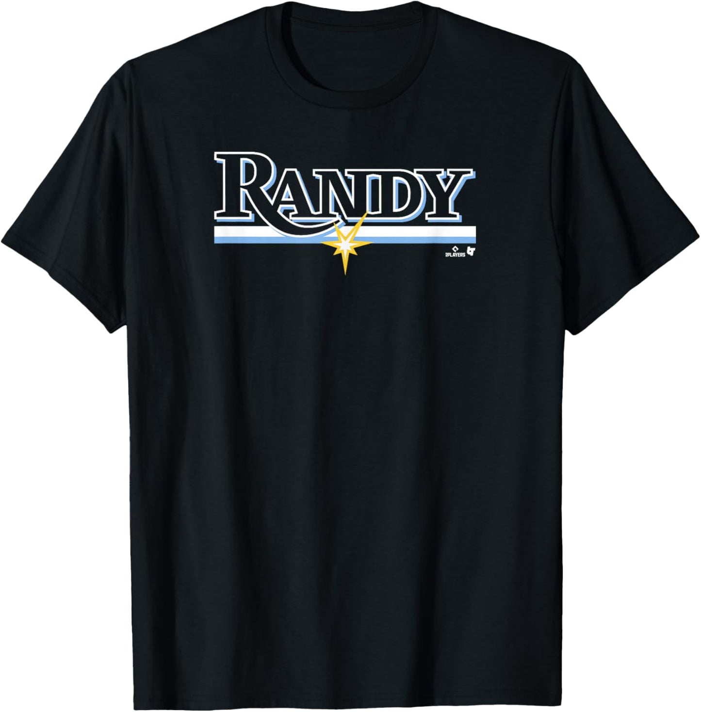 Randy Arozarena: Tampa Text - Tampa Bay Baseball T-Shirt - T-Shirt | Black