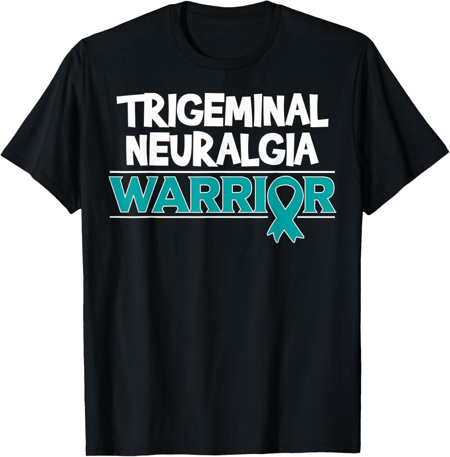 Gift TGN Patients - Trigeminal Neuralgia Warrior T-Shirt - T-Shirt | Black