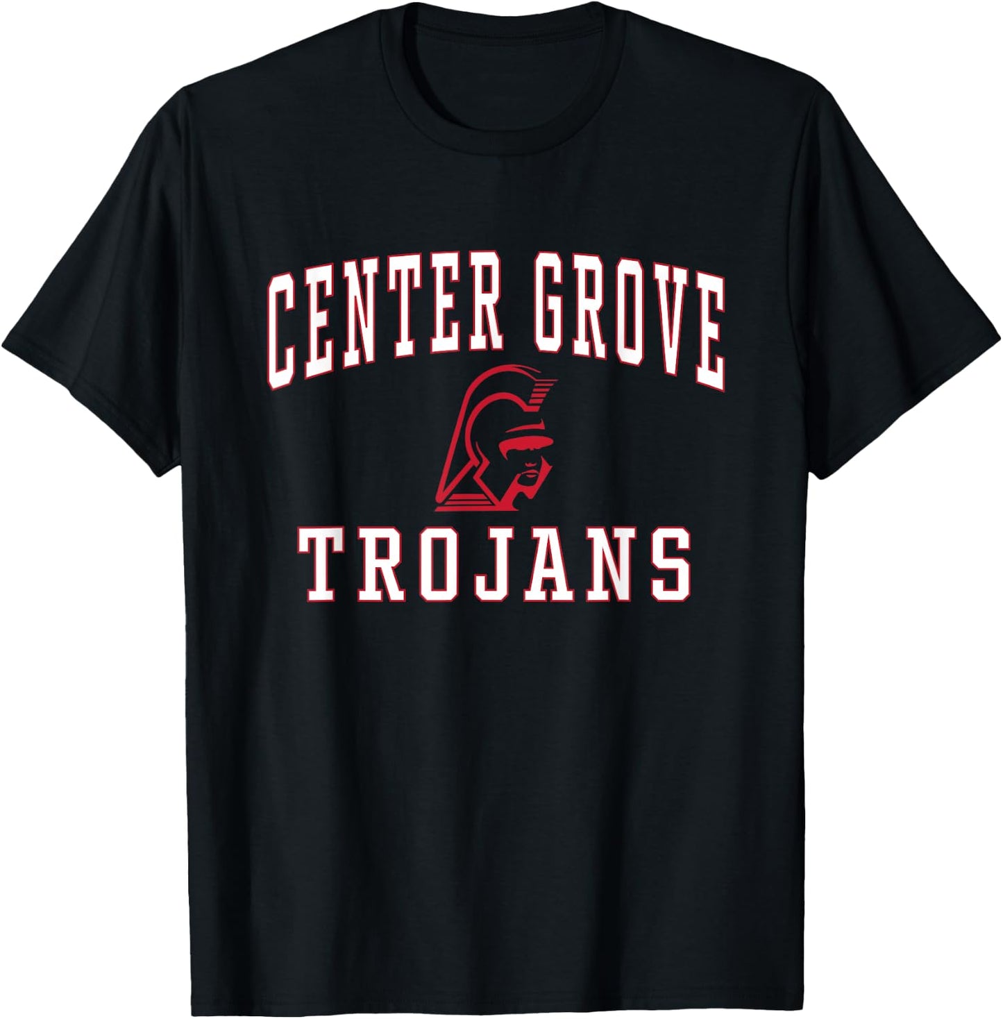 Center Grove High School Trojans C5 T-Shirt - T-Shirt | Black