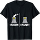Funny Nuclear Engineer Nuclear power plant T-Shirt - T-Shirt | Black