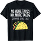 Funny Grammar Teacher Taco Mexican Food For Punctuation T-Shirt - T-Shirt | Black