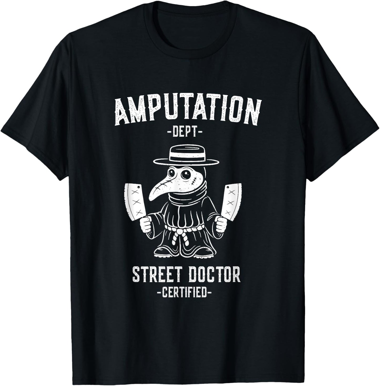 Plague Doctor - Street Doctor T-Shirt - T-Shirt | Black