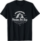 Marina Del Rey CA Sailboat Vintage Nautical T-Shirt - T-Shirt | Black