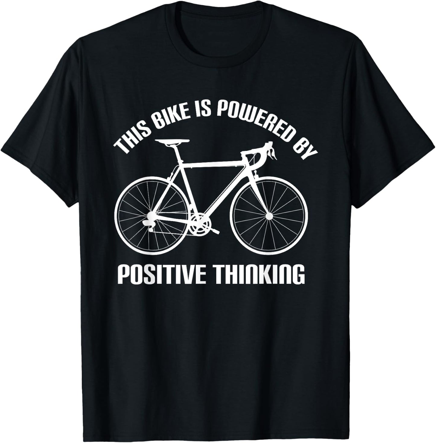 Funny Biking Bicycle Lovers Quote Bike Outfit Men Women T-Shirt - T-Shirt | Black