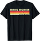 Mining Engineer Funny Job Title Profession Birthday Worker T-Shirt - T-Shirt | Black