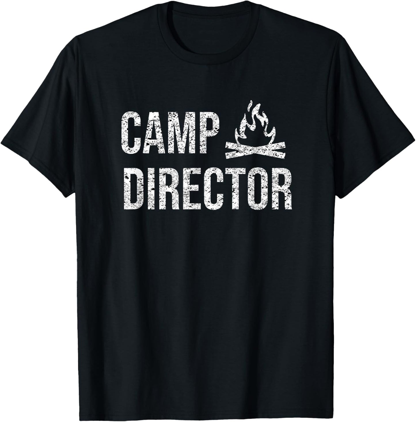 Camp Director Shirt - Camping Camper Design Gift T-Shirt - T-Shirt | Black