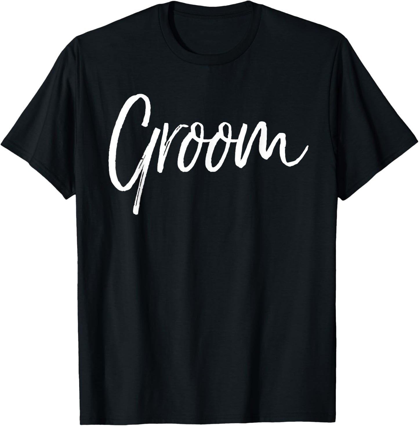 Matching Getting Ready Bride & Groom Wedding Gifts Groom T-Shirt - T-Shirt | Black