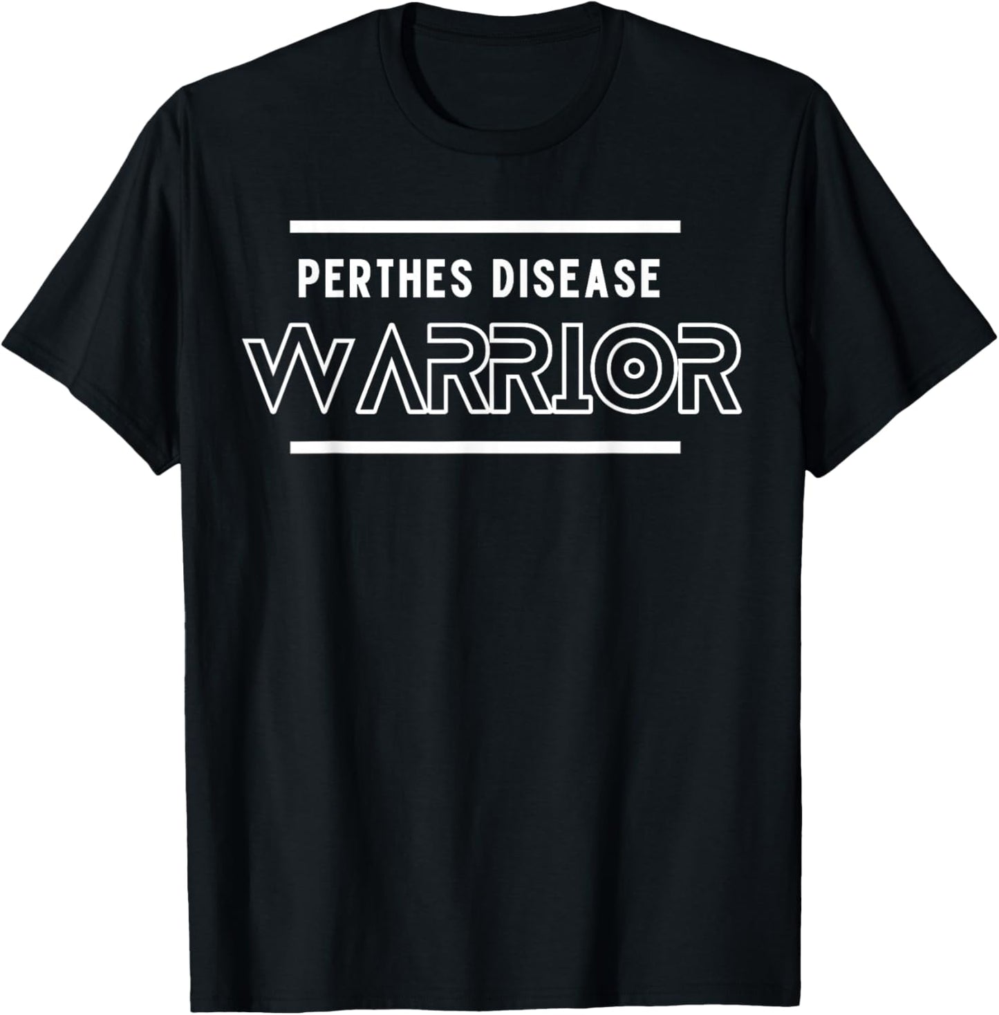 Perthes Disease Warrior T-Shirt - T-Shirt | Black