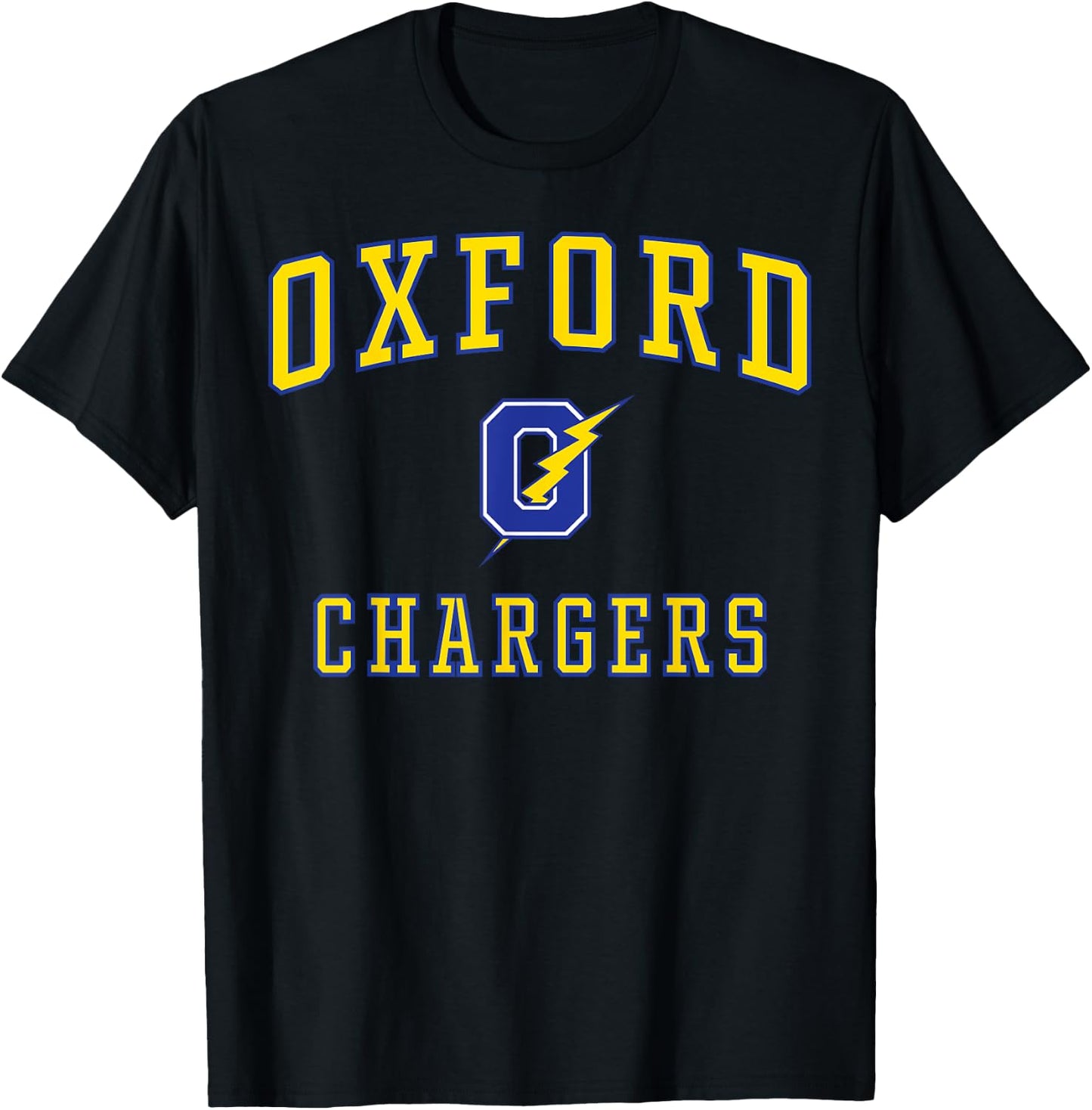 Oxford High School Chargers C1 T-Shirt - T-Shirt | Black
