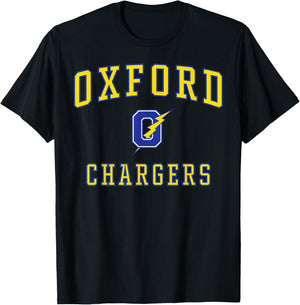 Oxford High School Chargers C1 T-Shirt - T-Shirt | Black