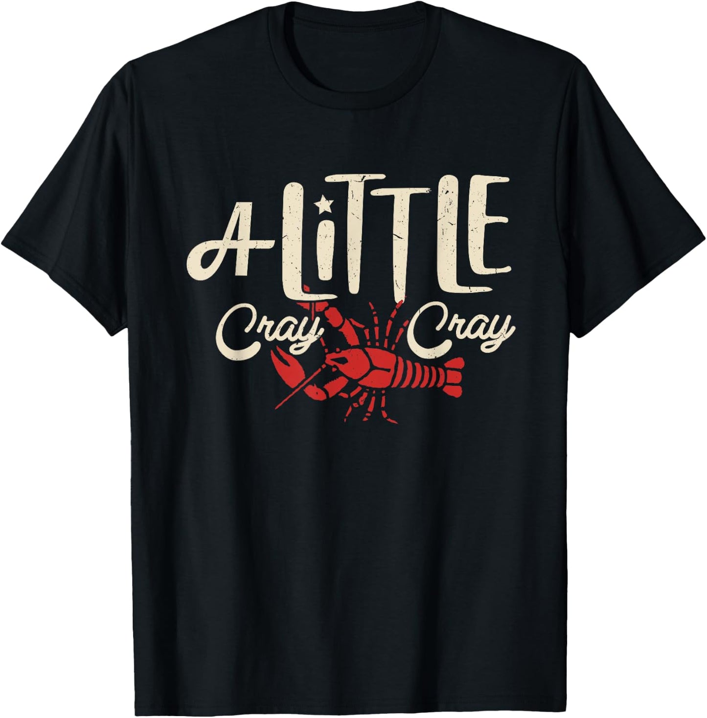 Crawfish Boil Shirt Little Cray Louisiana Kids Boys Girls T-Shirt - T-Shirt | Black