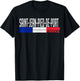 Saint-Jean-Pied-de-Port France Flag French City Pride T-Shirt - T-Shirt | Black