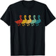 Goose Retro Vintage Style 70s 80s Animals Lover T-Shirt - T-Shirt | Black