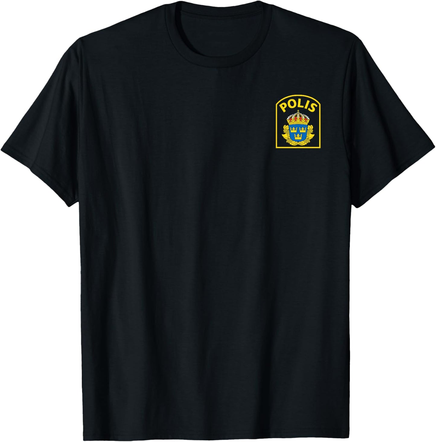 Polisen Sweden Police T-Shirt - T-Shirt | Black