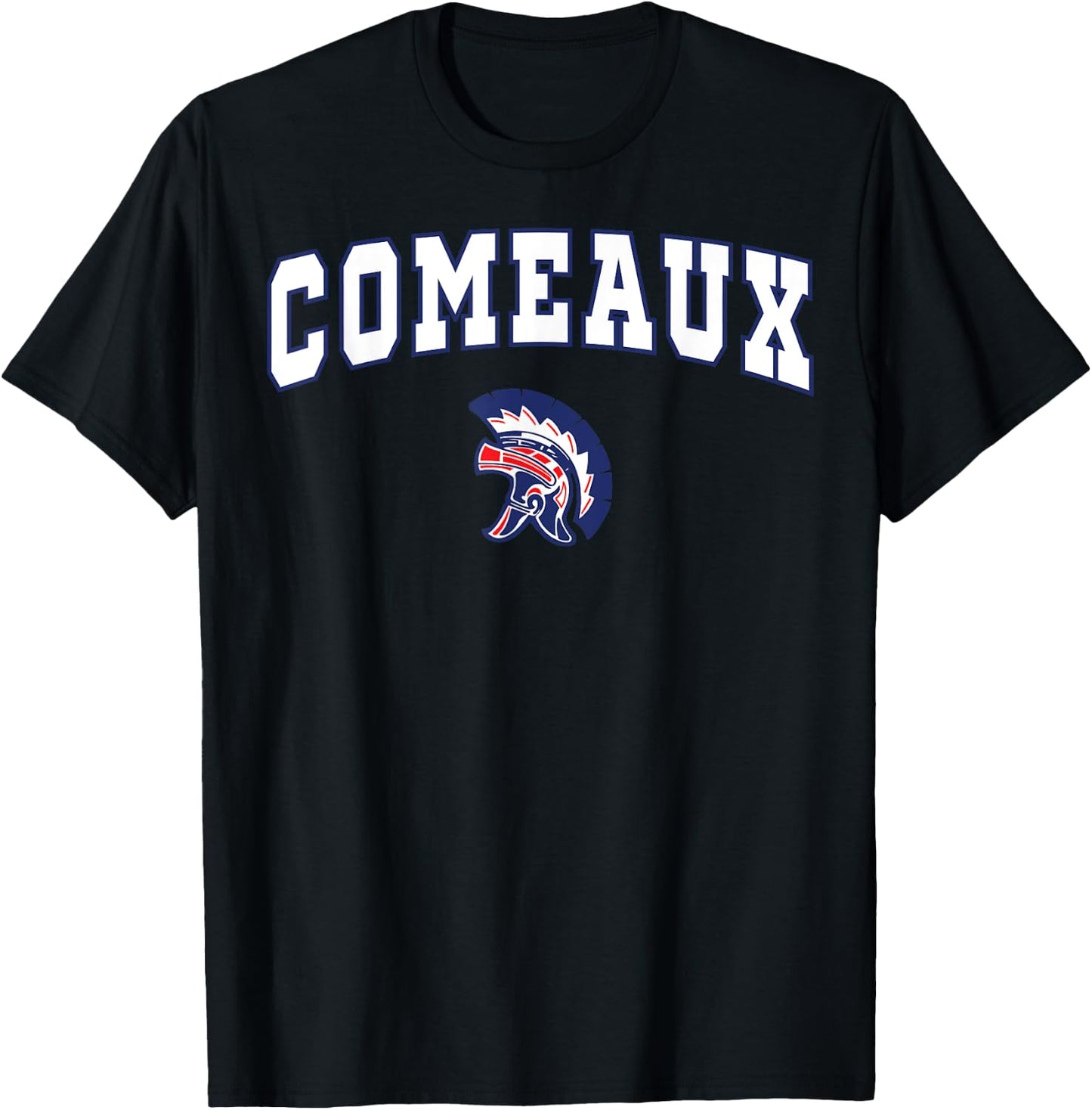 Comeaux High School Spartans C2 T-Shirt - T-Shirt | Black