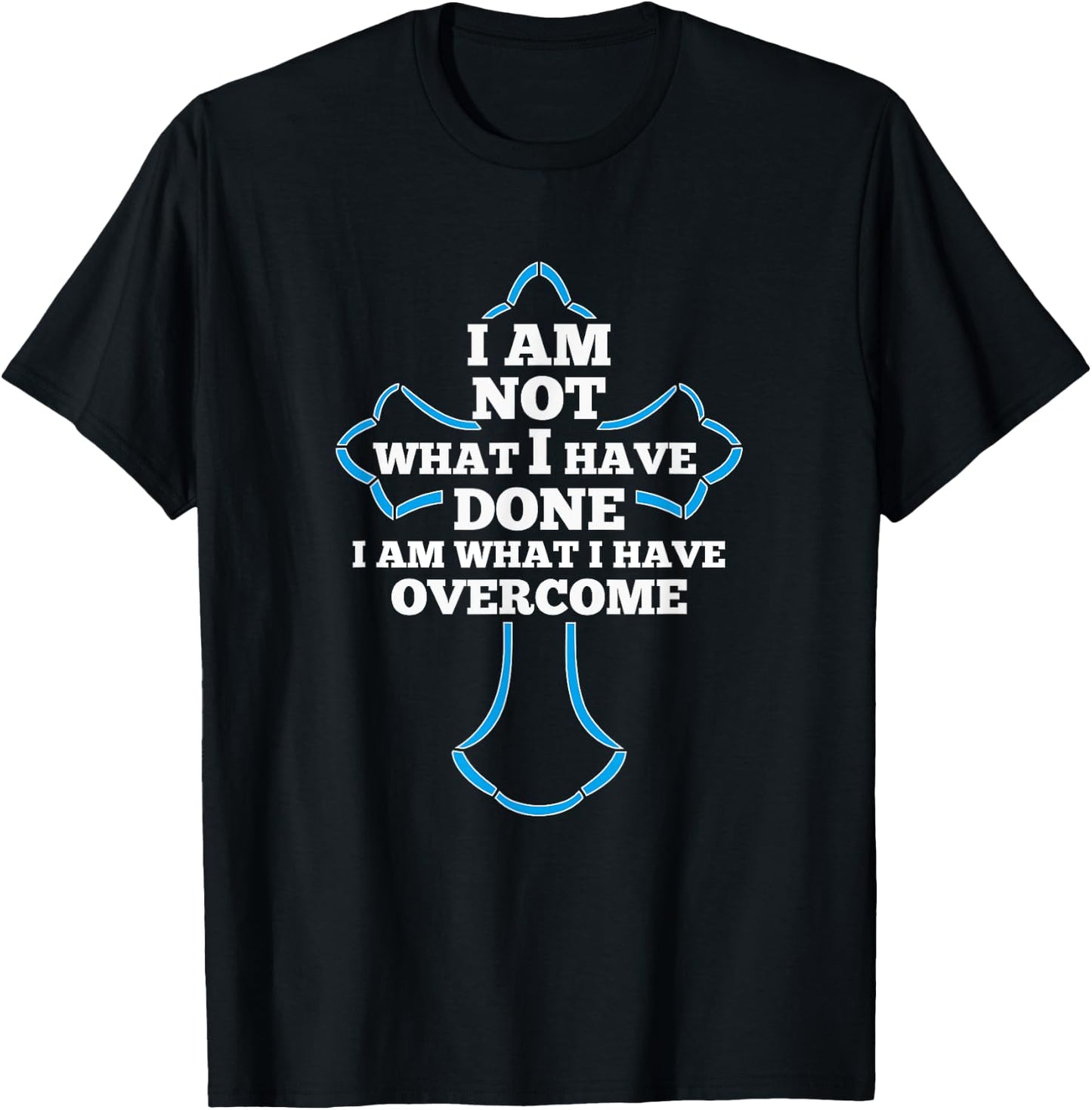 Christian Recovery Gift Alcoholics AA Narcotics NA Anonymous T-Shirt - T-Shirt | Black