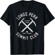 Longs Peak Summit Club | I climbed Longs Peak T-Shirt - T-Shirt | Black