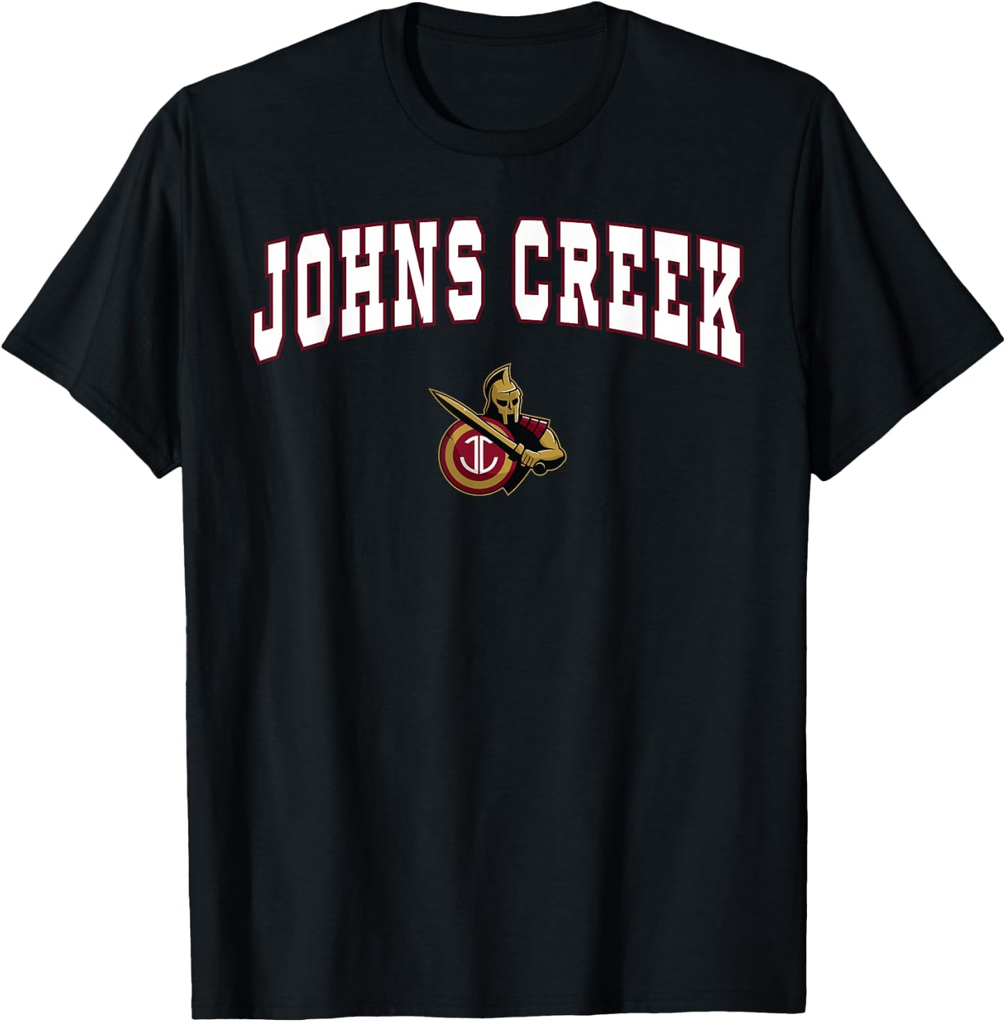 Johns Creek High School Gladiators T-Shirt - T-Shirt | Black