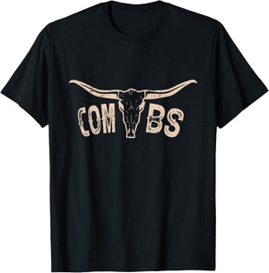 Graphic Proud First Name Combs Funny Awesome Outfits Happily T-Shirt - T-Shirt | Black