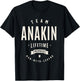 Team Anakin Lifetime Member Funny Name Anakin T-Shirt - T-Shirt | Black