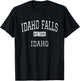 Idaho Falls Idaho ID Vintage T-Shirt - T-Shirt | Black