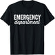 Emergency Department Emergency Room Healthcare ED Tech T-Shirt - T-Shirt | Black