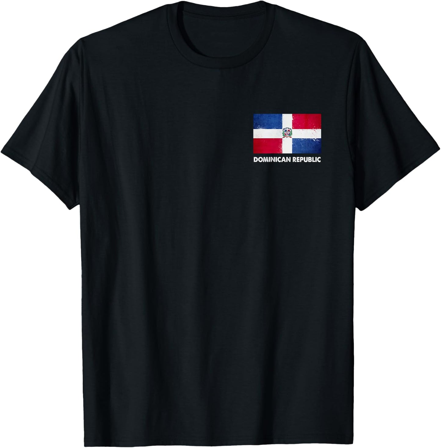 Dominican Republic Flag Shirt | Dominican T-Shirt - T-Shirt | Black