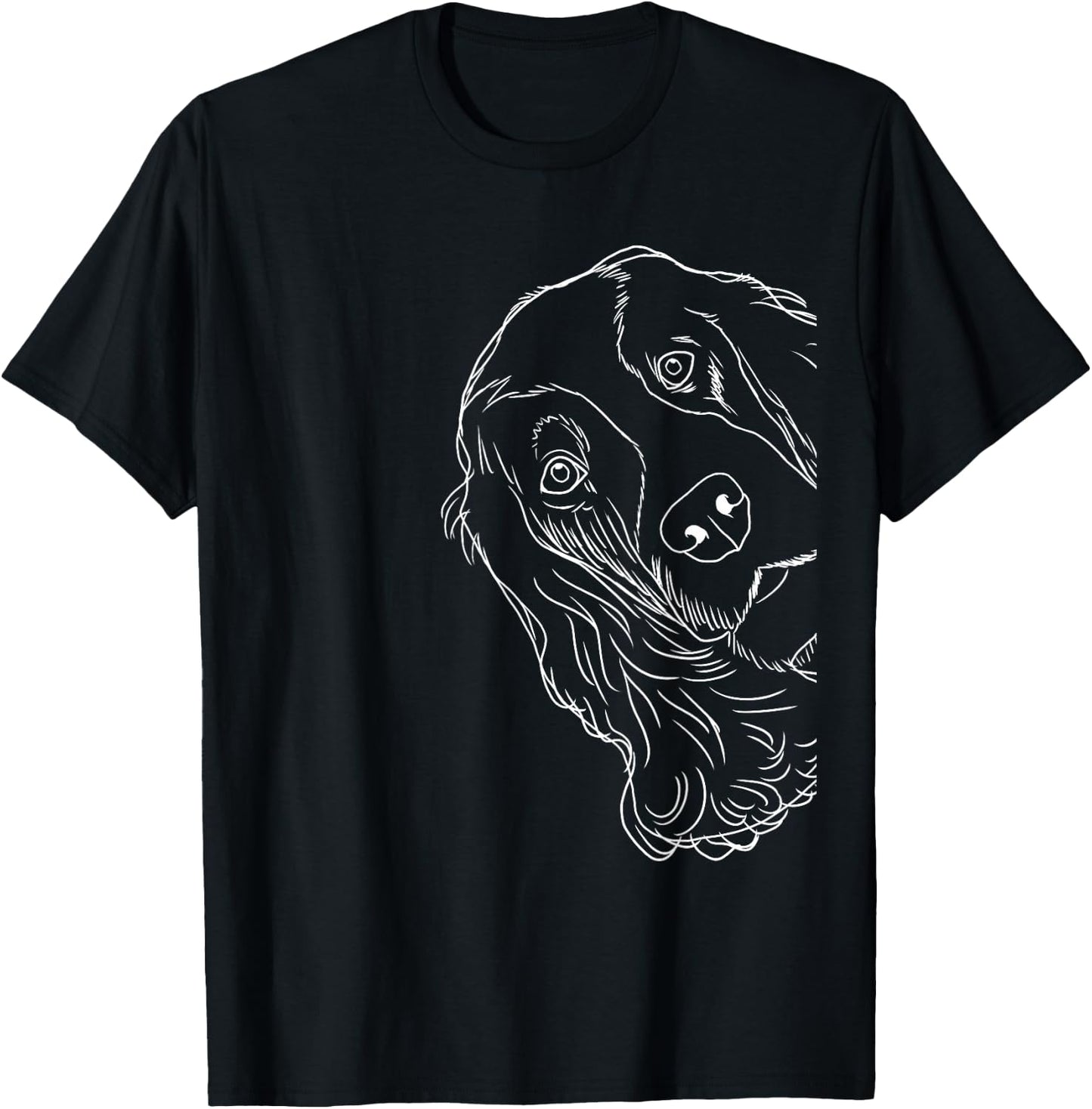 Funny Dog English Cocker Spaniel Men Women Kids T-Shirt - T-Shirt | Black