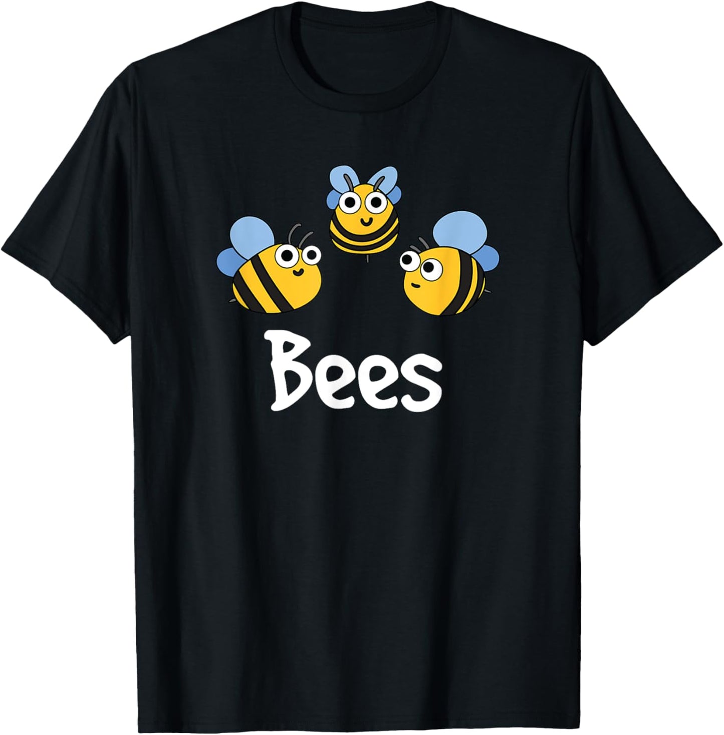Birds And Bees Matching Couple Halloween Best Friends Funny T-Shirt - T-Shirt | Black