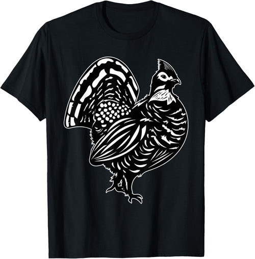 Ruffed Grouse Enthusiast Ornithologist Plump-Bird Lover