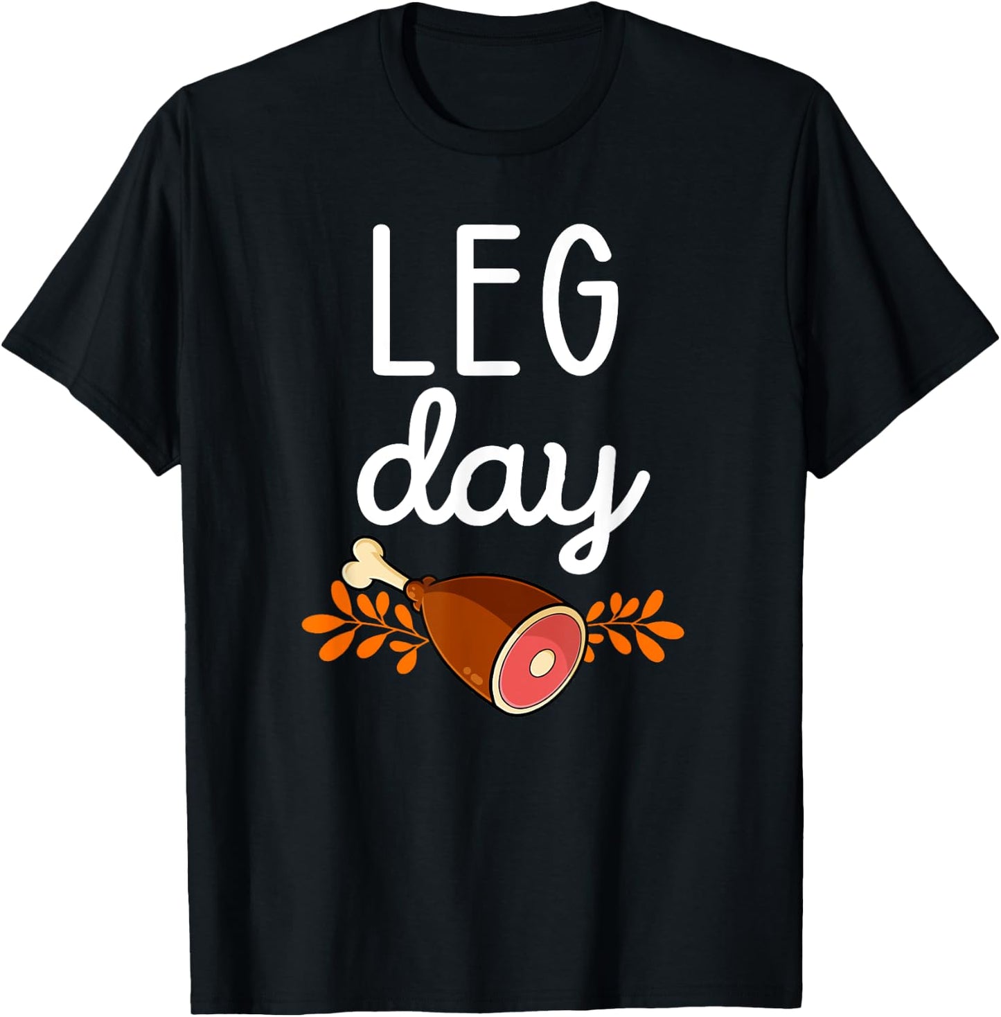 Thanksgiving Dinner Foods Family Matching Black , , Short Sleeve, Small, Thanksgiving, Party, Fall T-Shirt - T-Shirt | Black