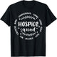 Hospice Squad Hospice Nurse Registered Nurse RN ER Nurse T-Shirt - T-Shirt | Black
