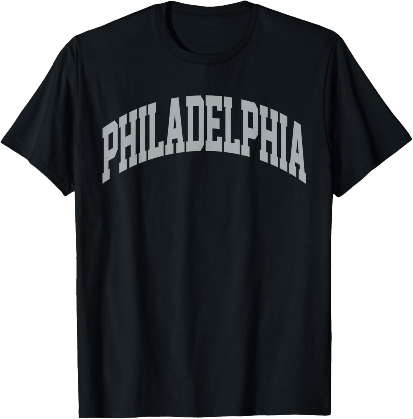 Retro Philadelphia Souvenir Classic Philadelphia Grey Green T-Shirt - T-Shirt | Black