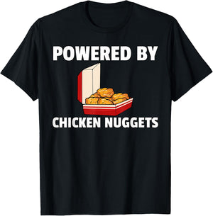 Chicken Nugget Funny Chicken Nuggs T-Shirt - T-Shirt | Black