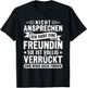 Vergeben Nicht ansprechen Ich habe eine Freundin T-Shirt - T-Shirt | Black